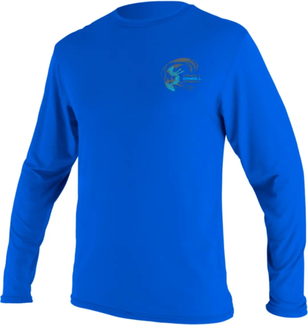 O'Neill Junior Basic Skins Zonnehemd Lange Mouwen 116 - Blauw - afbeelding 3 van 4