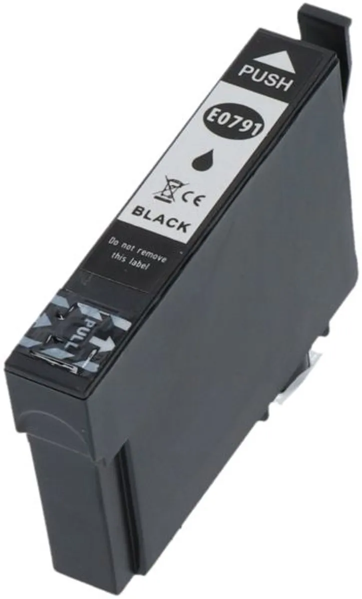 PrintAbout T079 Inktcartridge Zwart - C13T07914010 - 15ml
