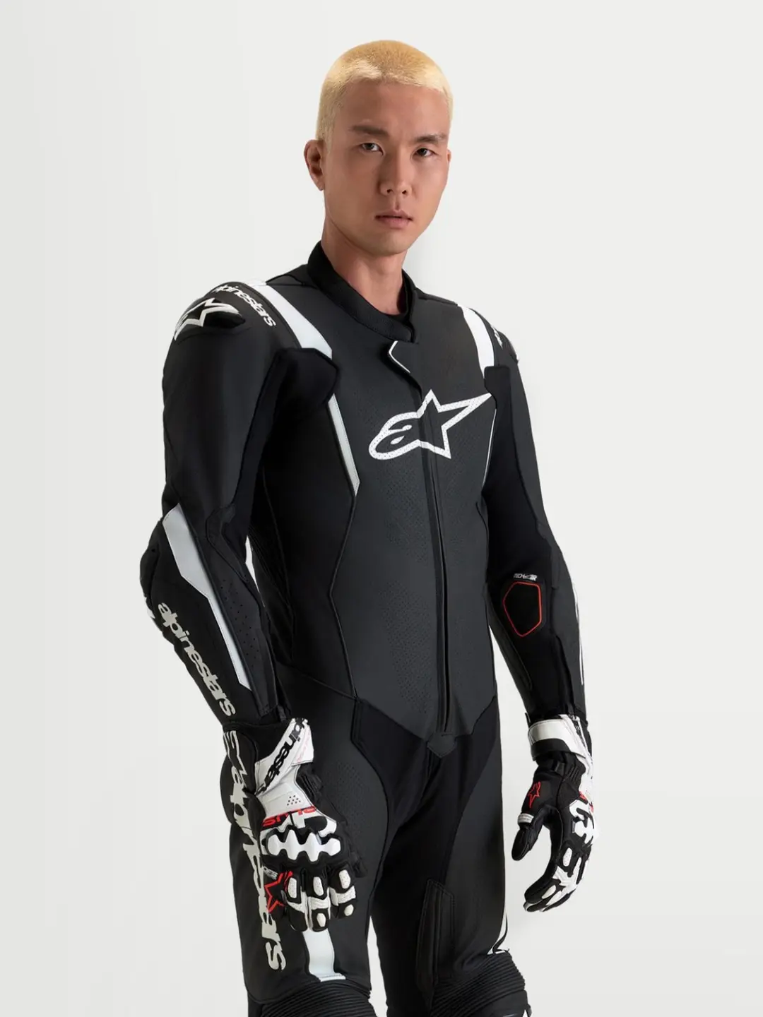 Alpinestars Missile V3 Motorfietsleren pak - Zwart/Wit - Maat 58 - afbeelding 6 van 6