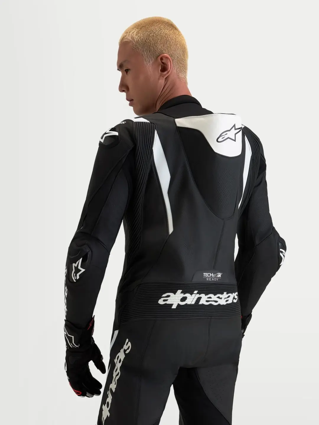 Alpinestars Missile V3 Motorfietsleren pak - Zwart/Wit - Maat 58 - afbeelding 2 van 6