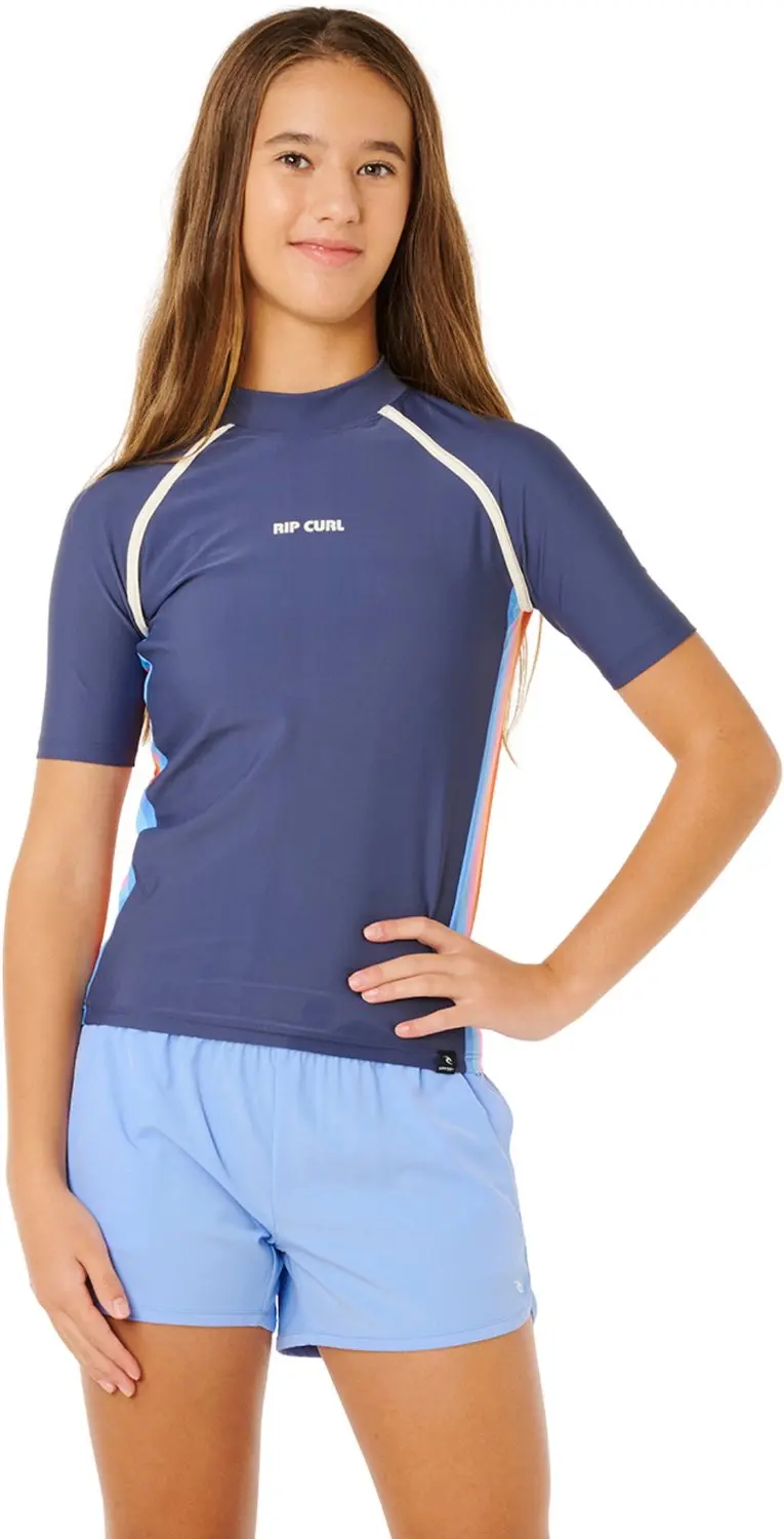 2026 Rip Curl Junior Surf Revival Lycra-vest Met Korte Mouwen -