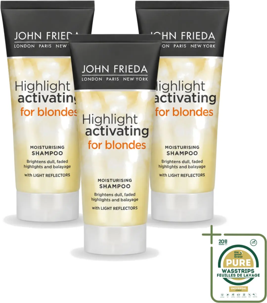 3 x John Frieda