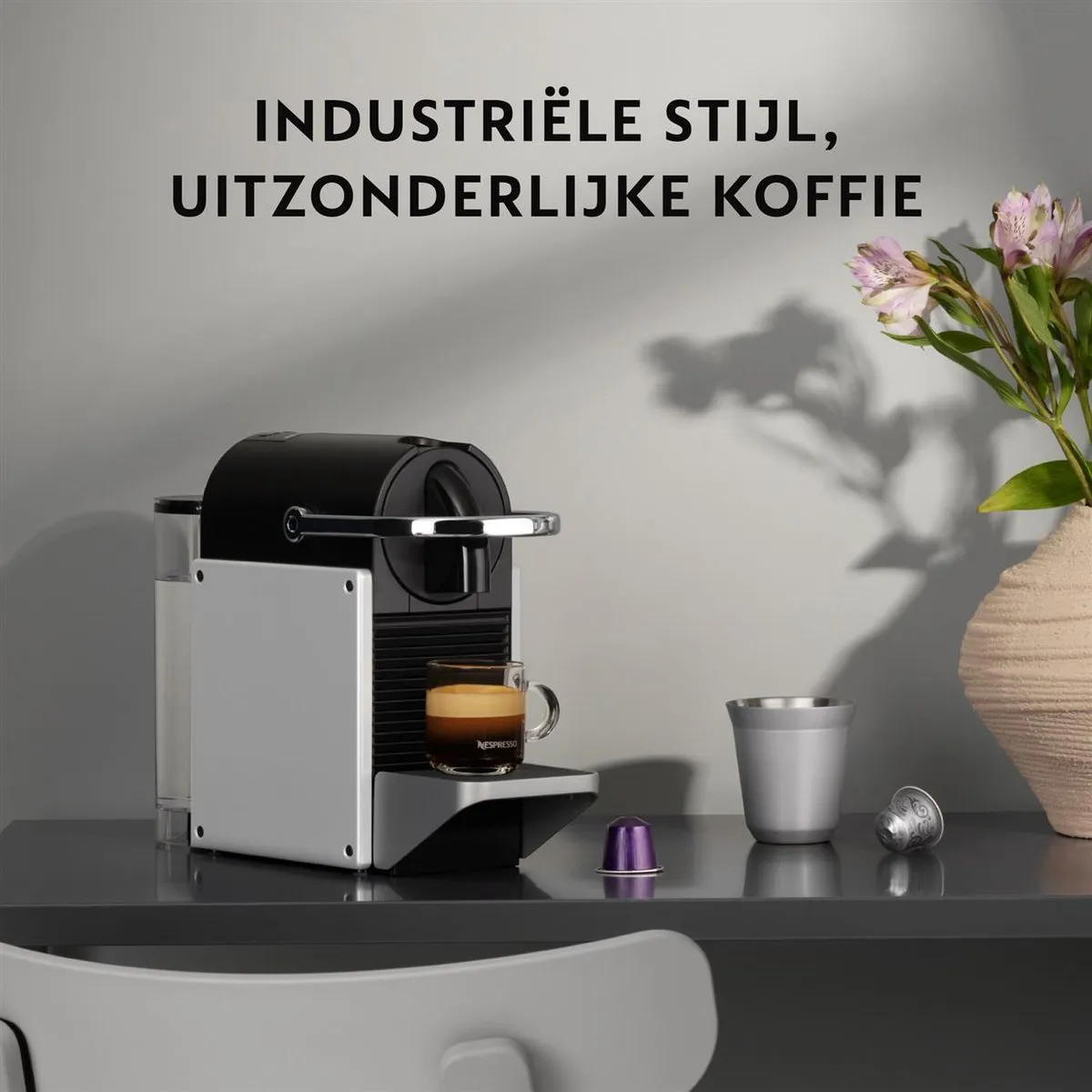 De'Longhi Nespresso Pixie EN127.BL Koffiecupmachine - Blauw