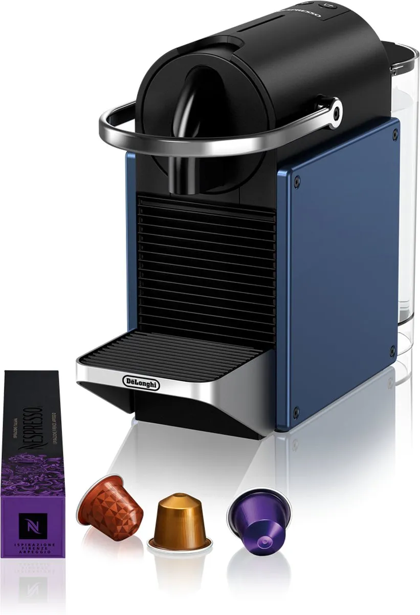 De'Longhi Nespresso Pixie EN127.BL Koffiecupmachine - Blauw