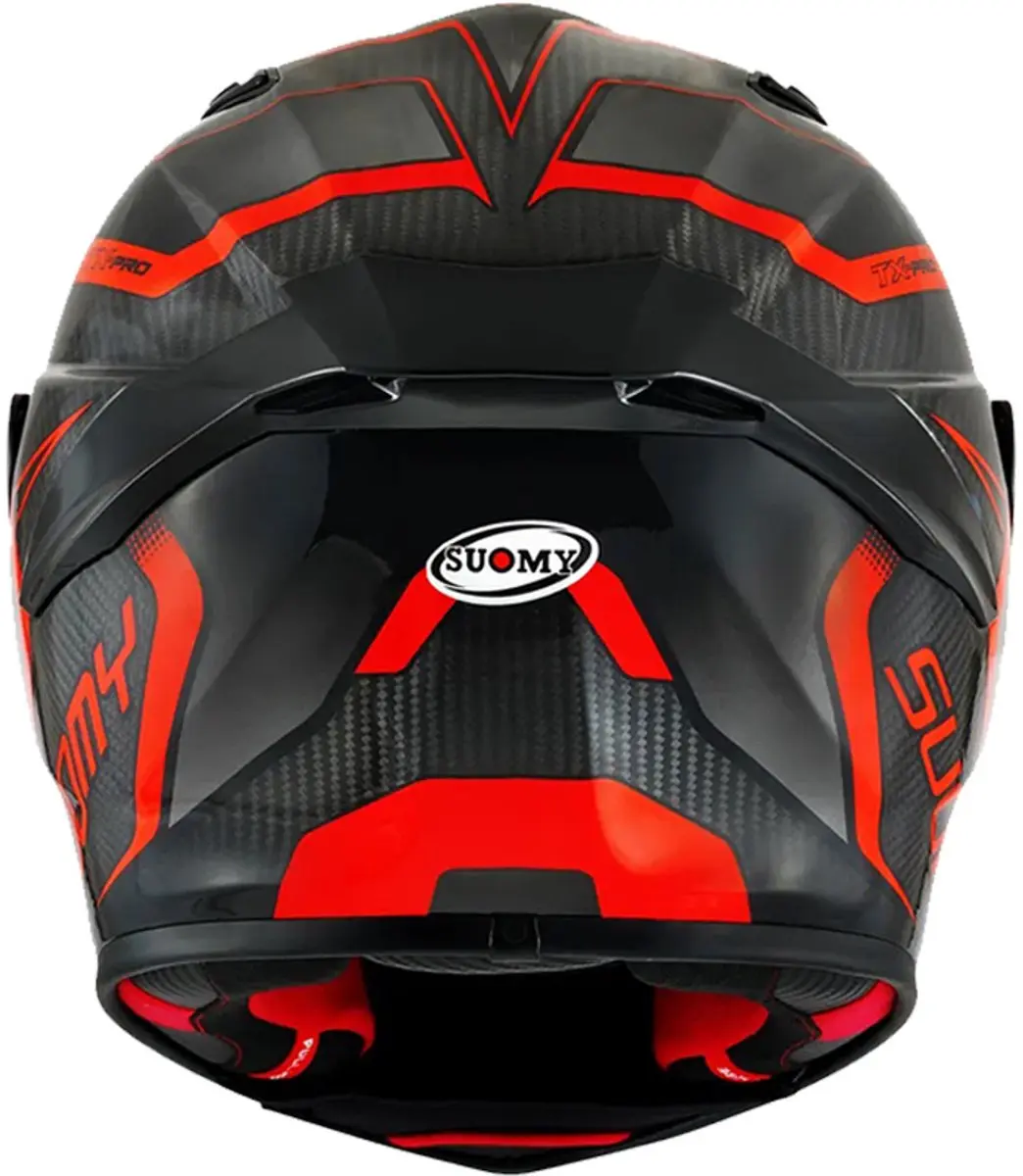 Suomy TX Pro Advance Integraalhelm - Zwart/Rood - afbeelding 2 van 4