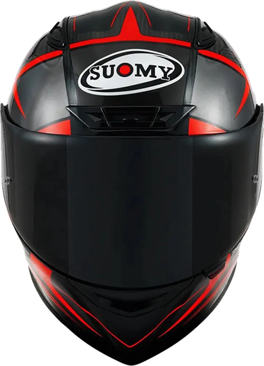 Suomy TX Pro Advance Integraalhelm - Zwart/Rood - afbeelding 3 van 4