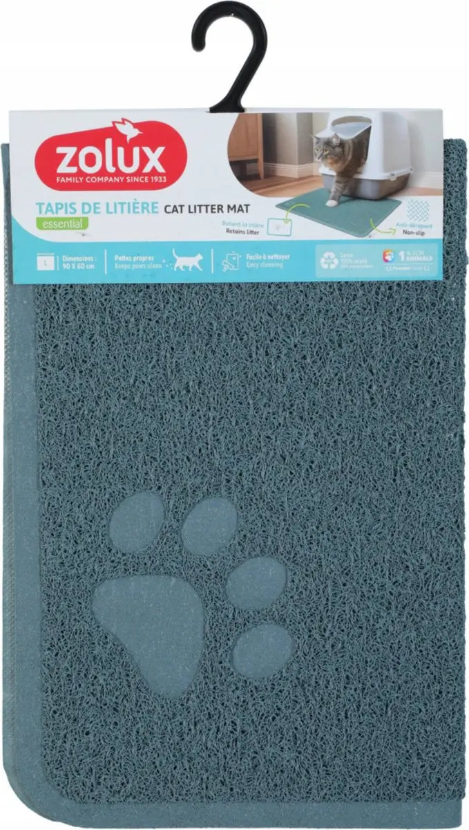 Zolux Kattenbak Mat Blauw 60x90 cm