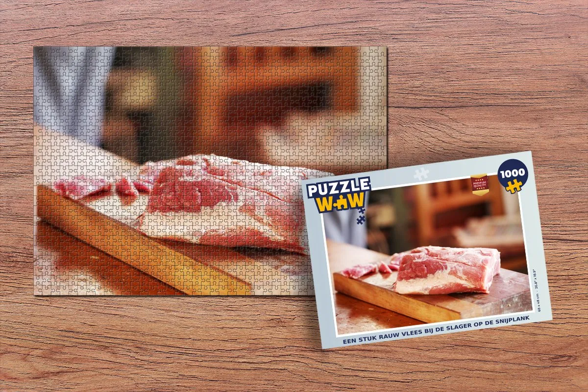 PuzzleWow Legpuzzel 1000 Stuks Multicolor