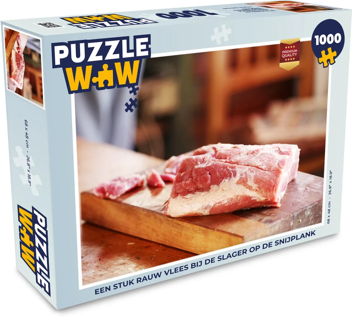 PuzzleWow Legpuzzel 1000 Stuks Multicolor
