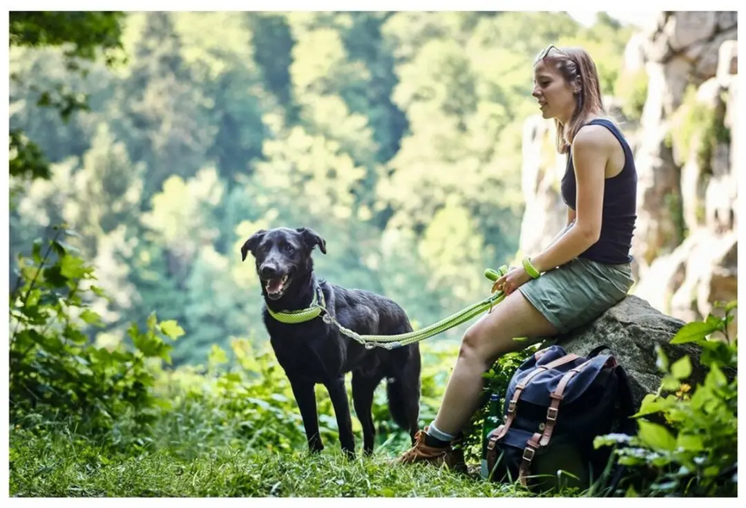 Hunter HILO Hondenriem 200cm - Antraciet