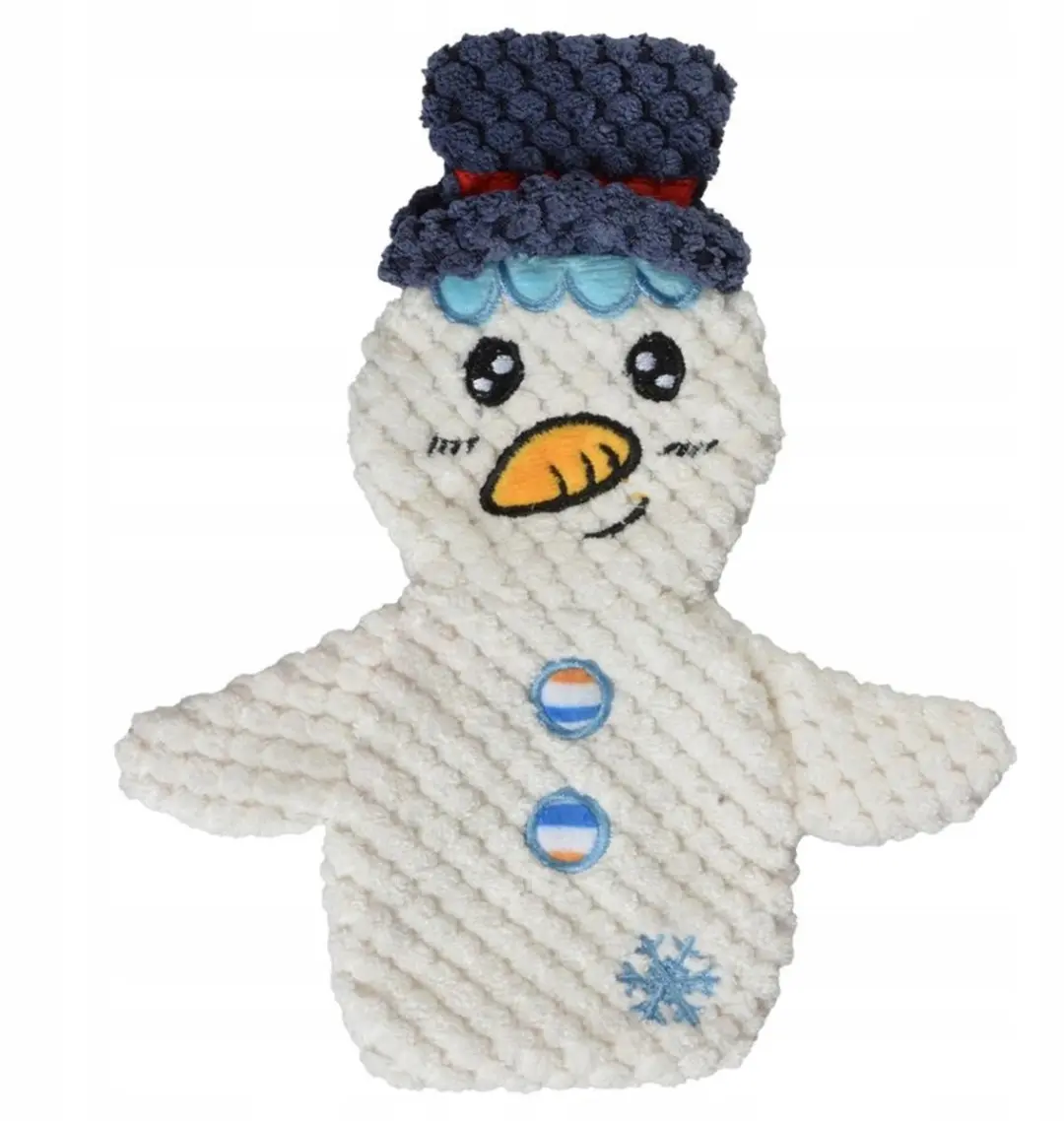 Kerst Hondenspeeltje Sneeuwpop