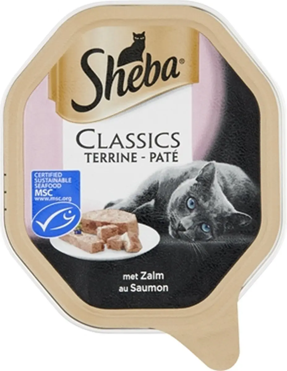 Sheba Classic Paté Katten Natvoer