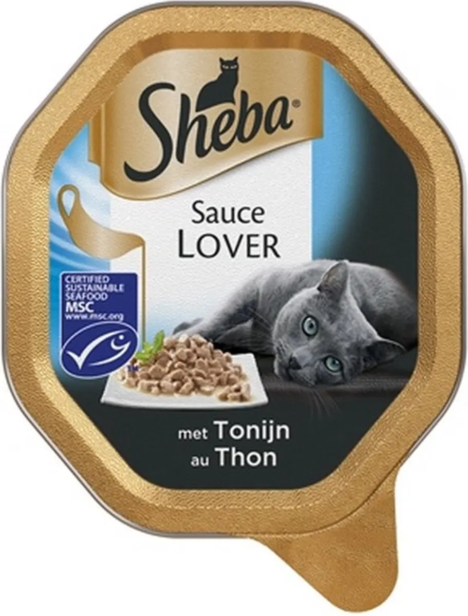 Sheba Sauce Lovers  Katten Natvoer