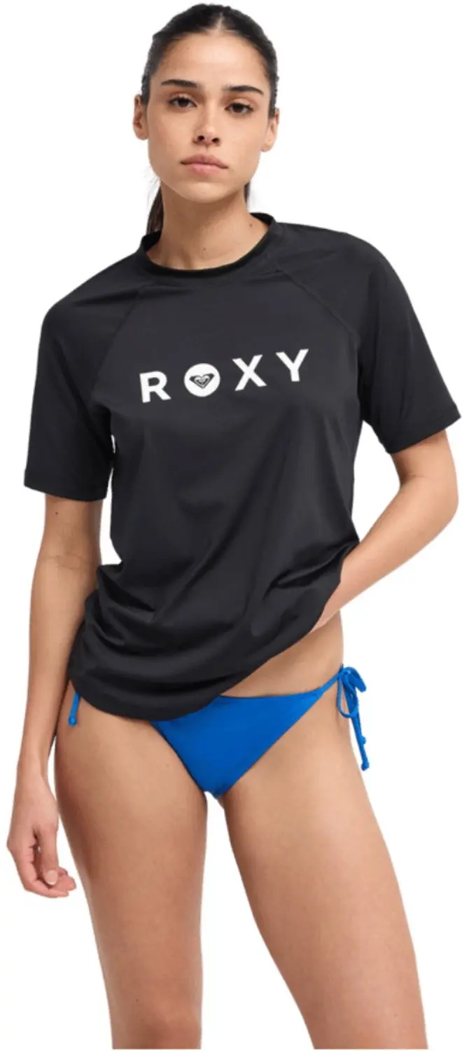 Roxy Dames Essential Korte Mouw Vest 2026 - S - Zwart - afbeelding 4 van 6