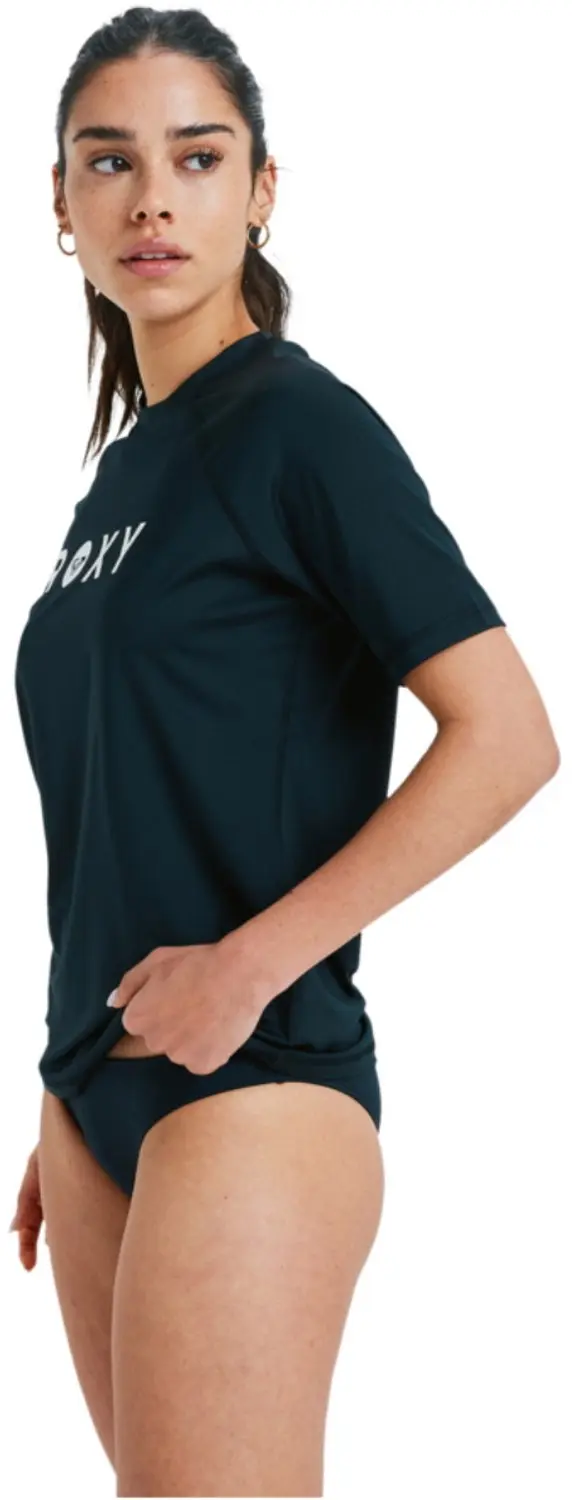 Roxy Dames Essential Korte Mouw Vest 2026 - S - Zwart - afbeelding 3 van 6