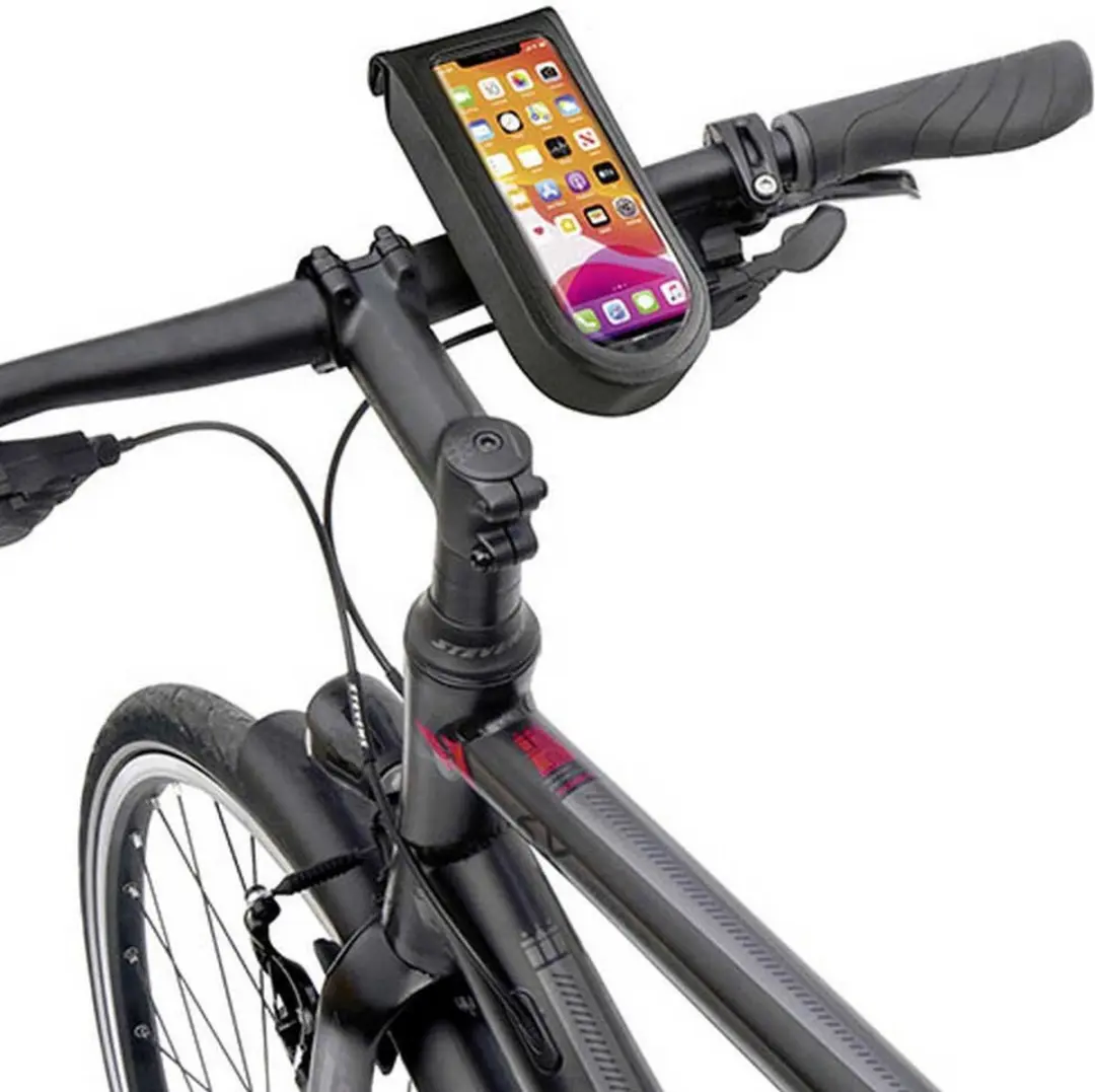 KLICKfix PhoneBag Tour M Telefoontas - 500ml - Zwart - afbeelding 4 van 4