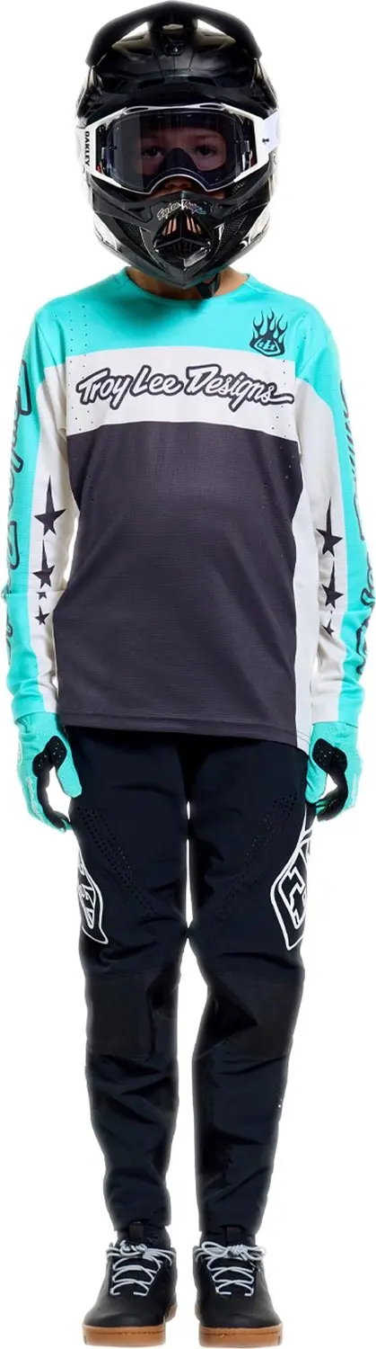 Troy Lee Designs Sprint Pro Mono Jeugd Fietsbroek - Zwart - afbeelding 3 van 6