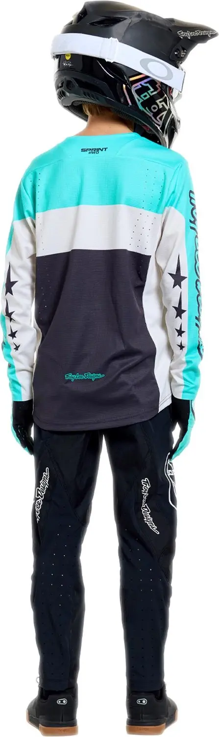 Troy Lee Designs Sprint Pro Mono Jeugd Fietsbroek - Zwart - afbeelding 2 van 6