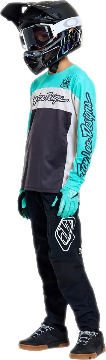 Troy Lee Designs Sprint Pro Mono Jeugd Fietsbroek - Zwart - afbeelding 6 van 6