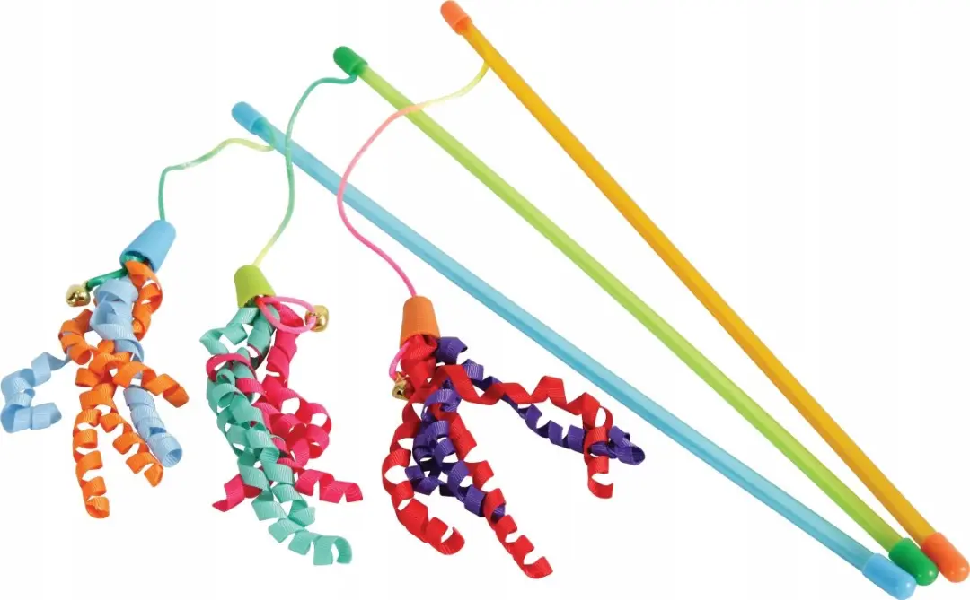 Zolux Kattenhengel met Lint 41cm - Blauw/Oranje