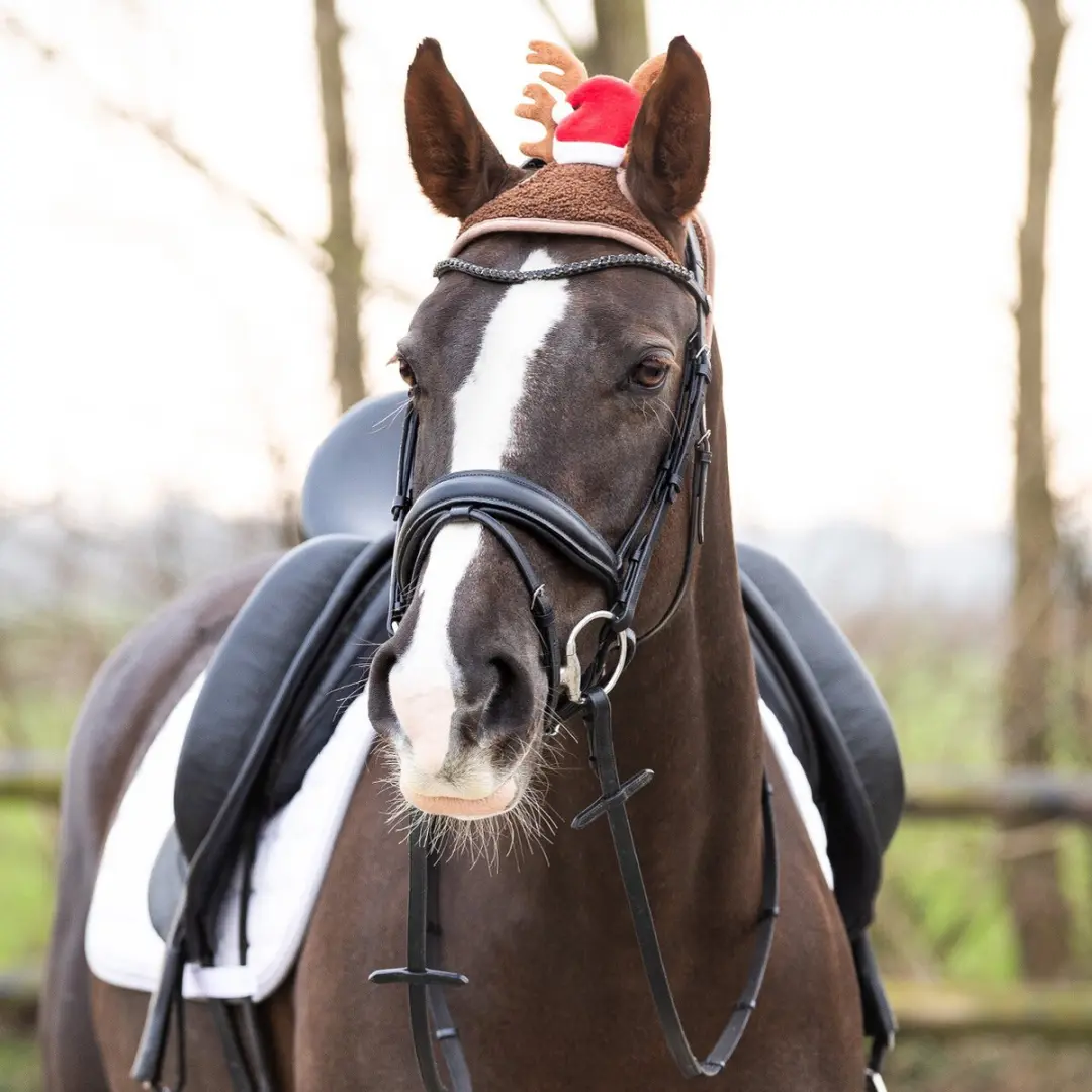 QHP Kerstmuts Paard met Gewei - Pony - afbeelding 5 van 5