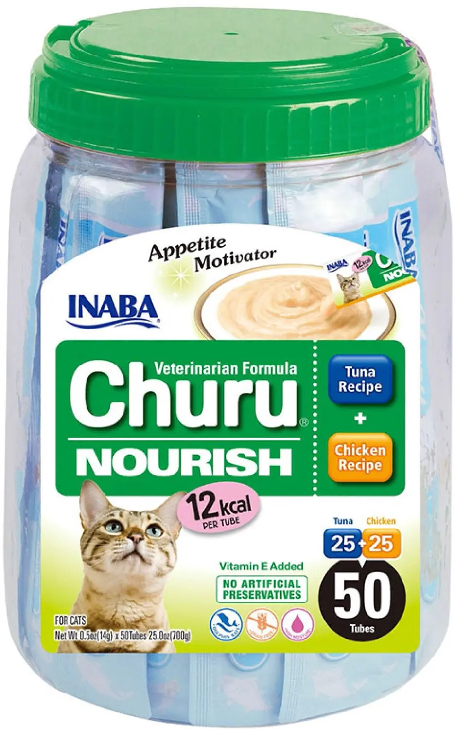 Inaba Churu Nourish Kip & Tonijn