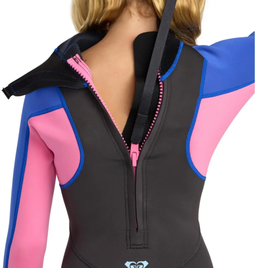 2026 Roxy Junior Prologue+ 2/2mm Lange Mouwen Rug Ritssluiting Shorty