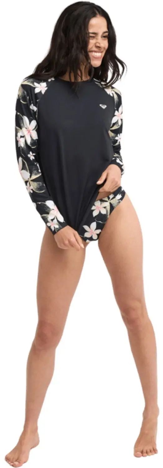 Roxy 2026 Dames Lycra Vest Lange mouwen - Anthracite Hi - afbeelding 5 van 6