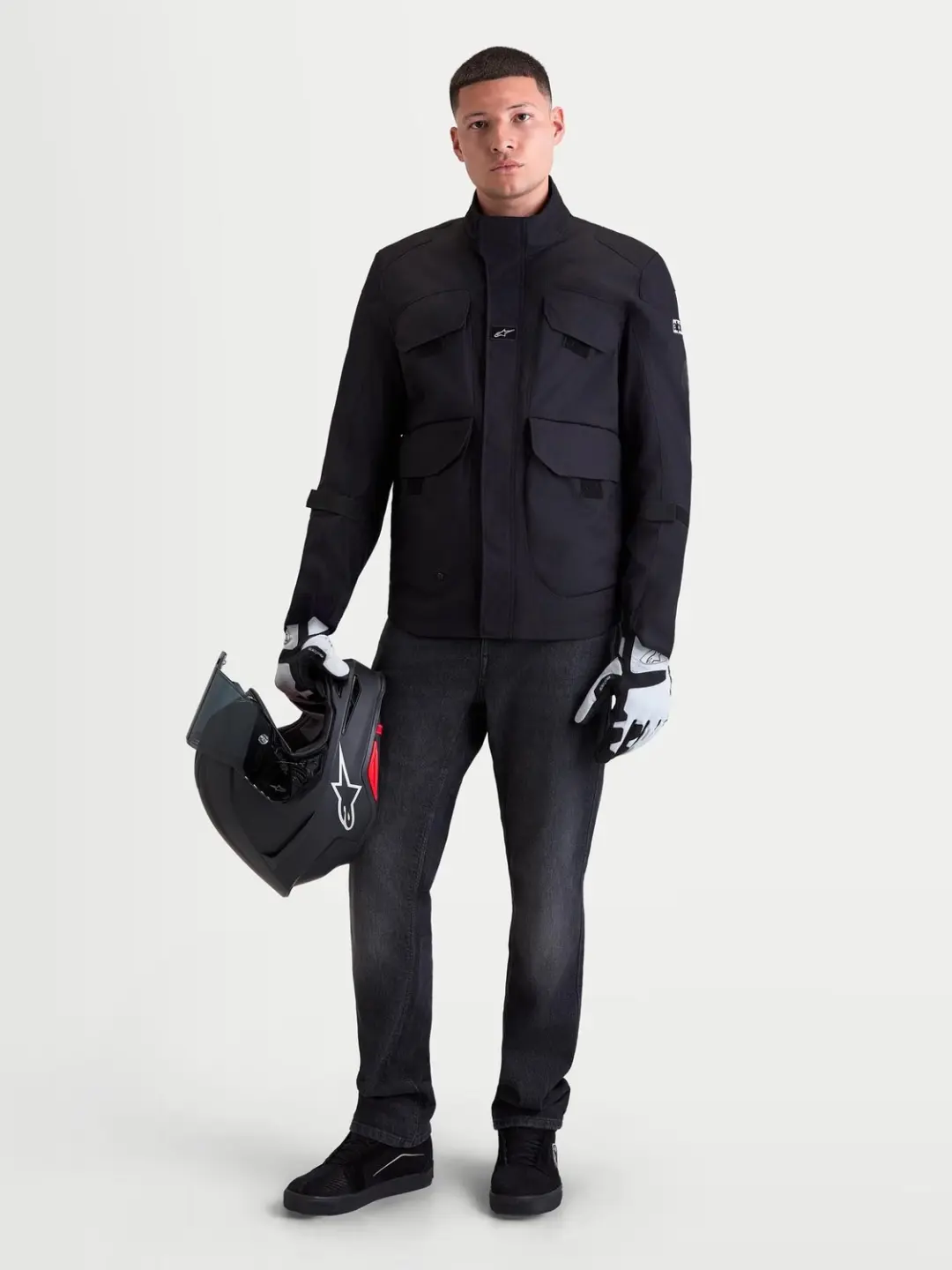 Alpinestars Altan Drystar Motorjas - Zwart M - afbeelding 3 van 6