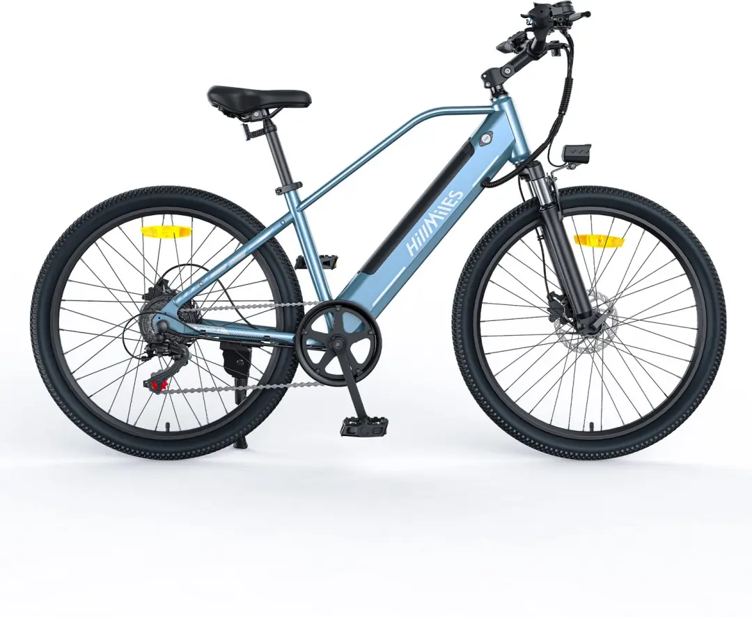 HillMiles MileTrail 1 Elektrische mountainbike voor volwassenen, 250W motor, sne