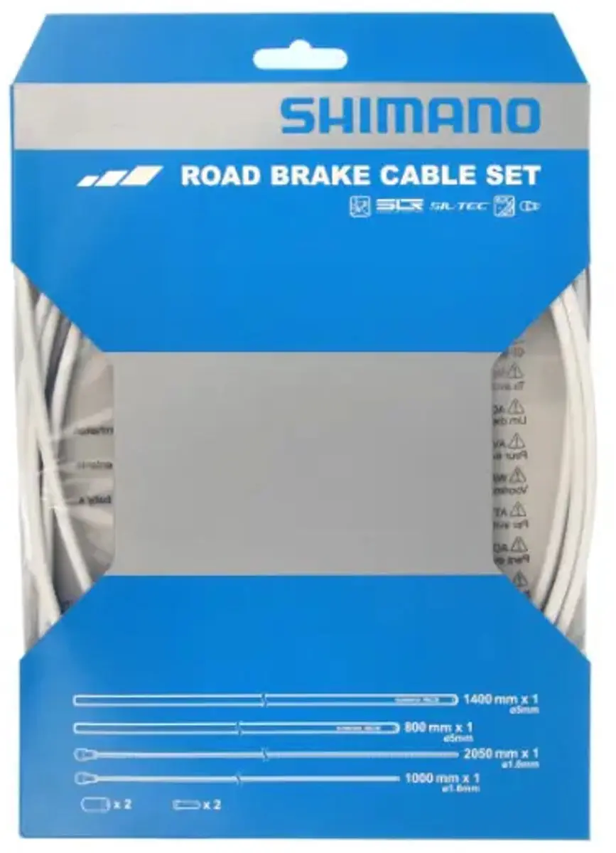 Shimano PTFE Remkabel & Kettingset - Racefiets - afbeelding 2 van 3