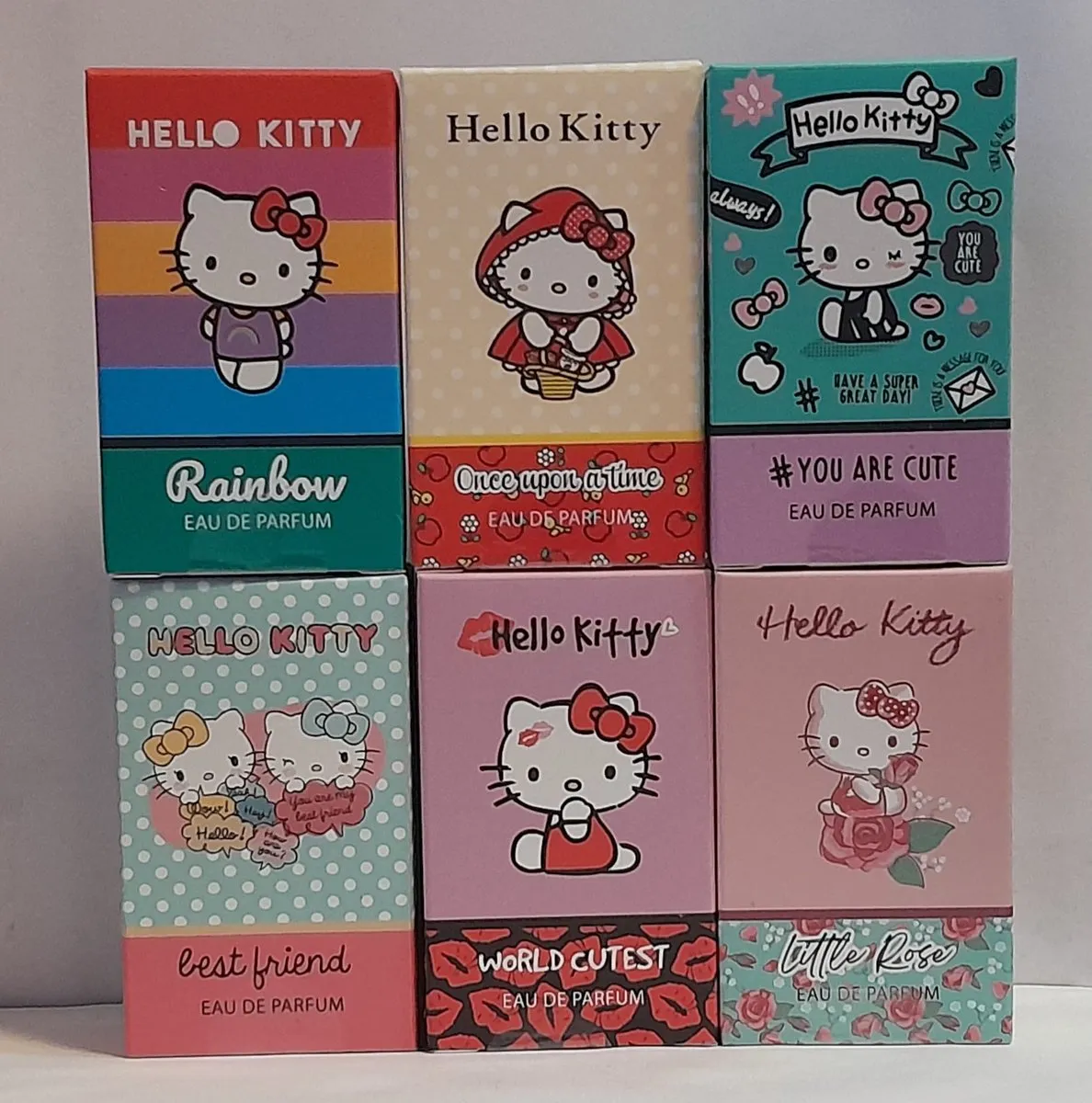 Hello Kitty Kinderparfumset 6x15ml