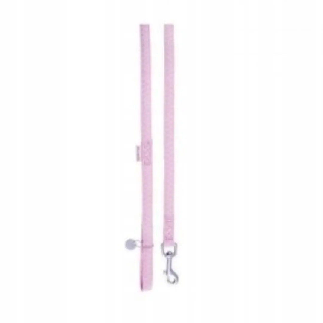 Zolux Mac Leather Hondenlijn 1.2m Roze