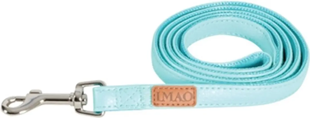 Zolux hondenriem imao piccadilly turquoise (120X1,5 CM)