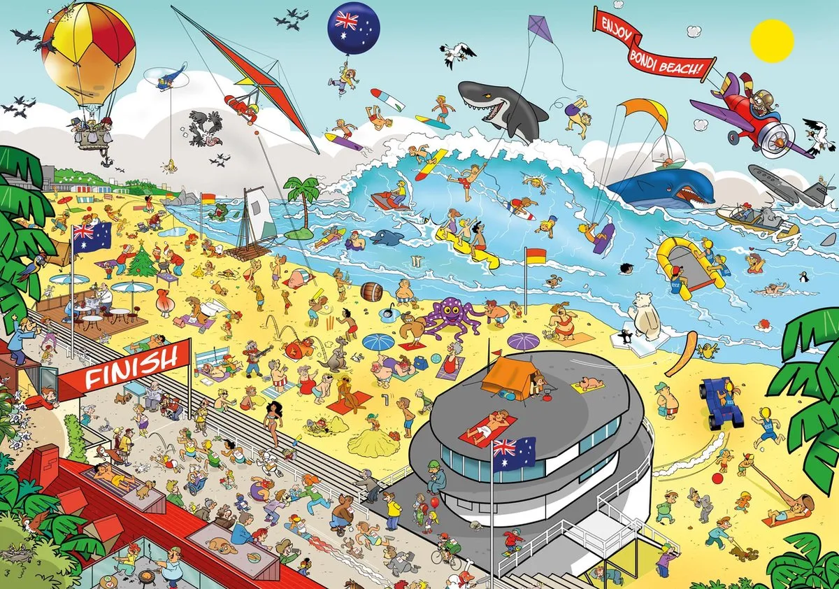 That's Life Puzzle Bondi Beach (ML)