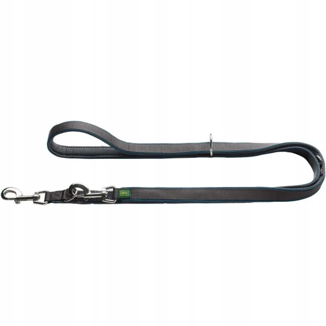 Hunter Divo Verstelbare Hondensnoer Grijs 1.5/200cm