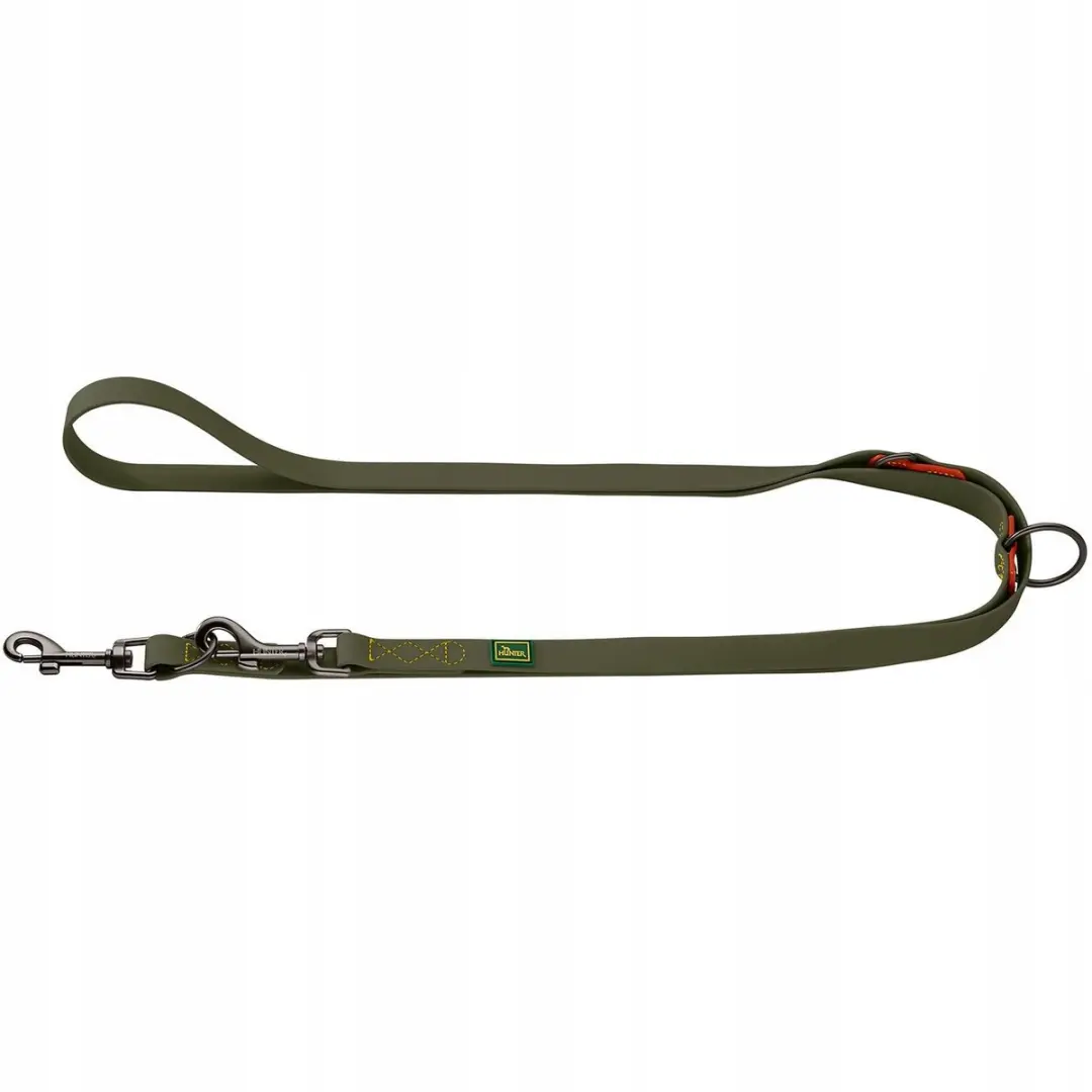Hunter Havanna verstelbare hondenhalsband groen 15/200