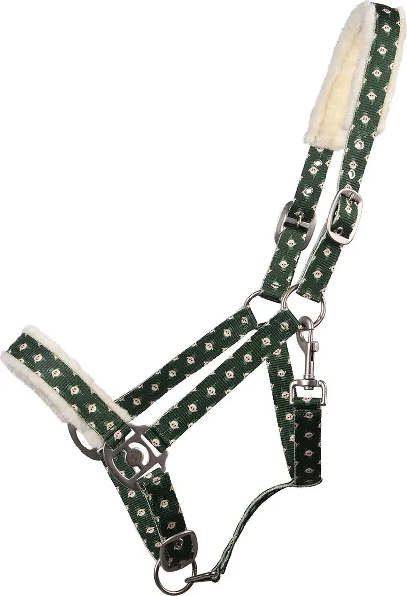 QHP Halster Kerst Elf - Shetlander - Groen - afbeelding 4 van 4
