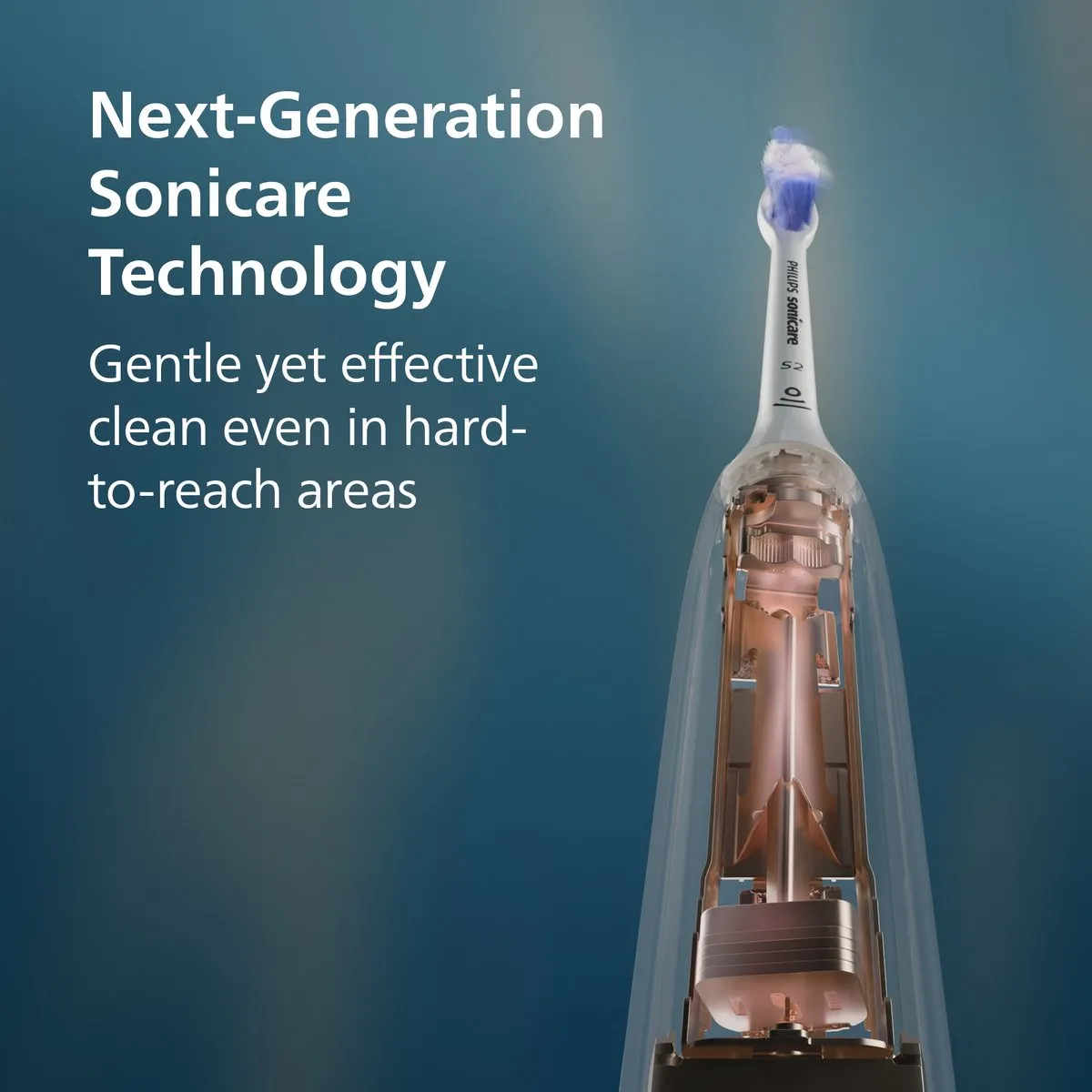 Philips Sonicare 5500 Series HX7119/02 Elektrische Tandenborstel - 2 Stuks - Wit/Zwart
