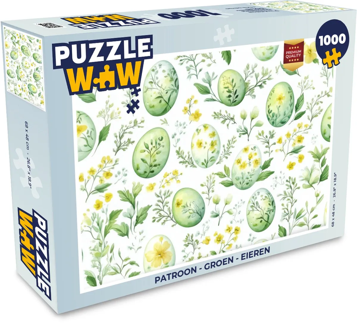 PuzzleWow Pasen Legpuzzel 1000 Stuks