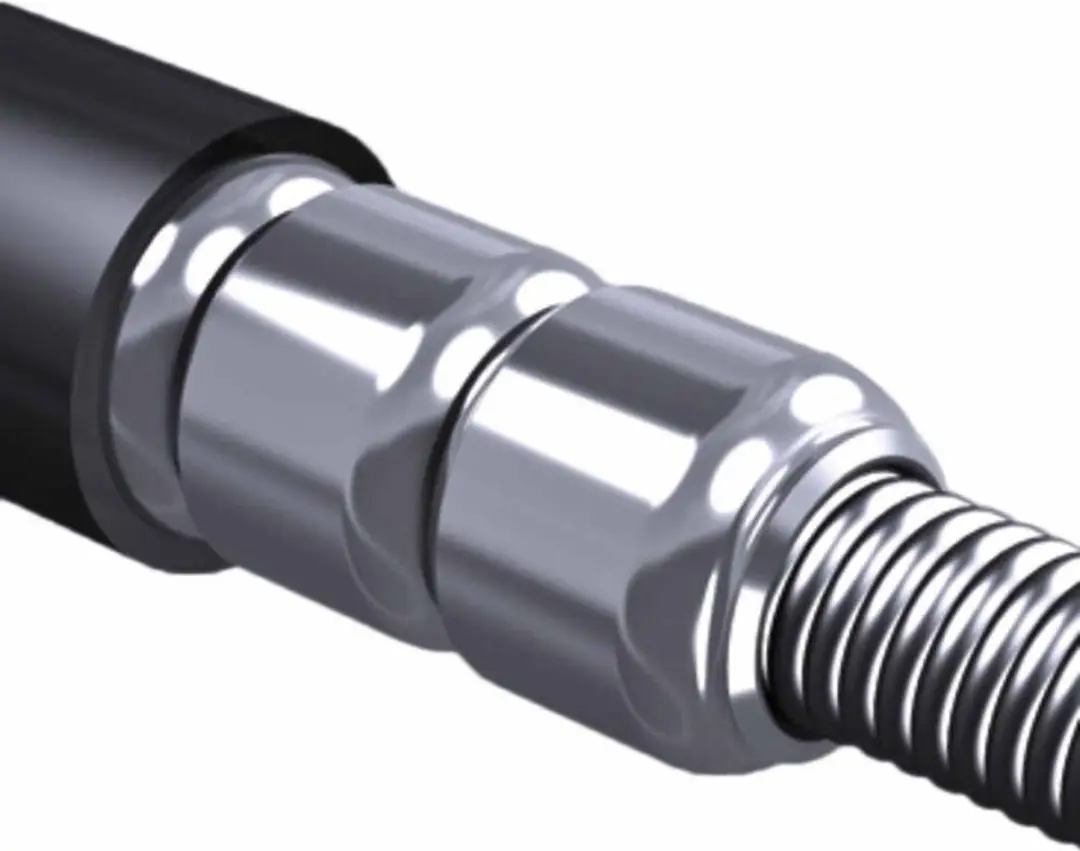 ABUS Steel-O-Flex Tresor 1360/110 Kabelslot 110cm - Zwart - afbeelding 2 van 6