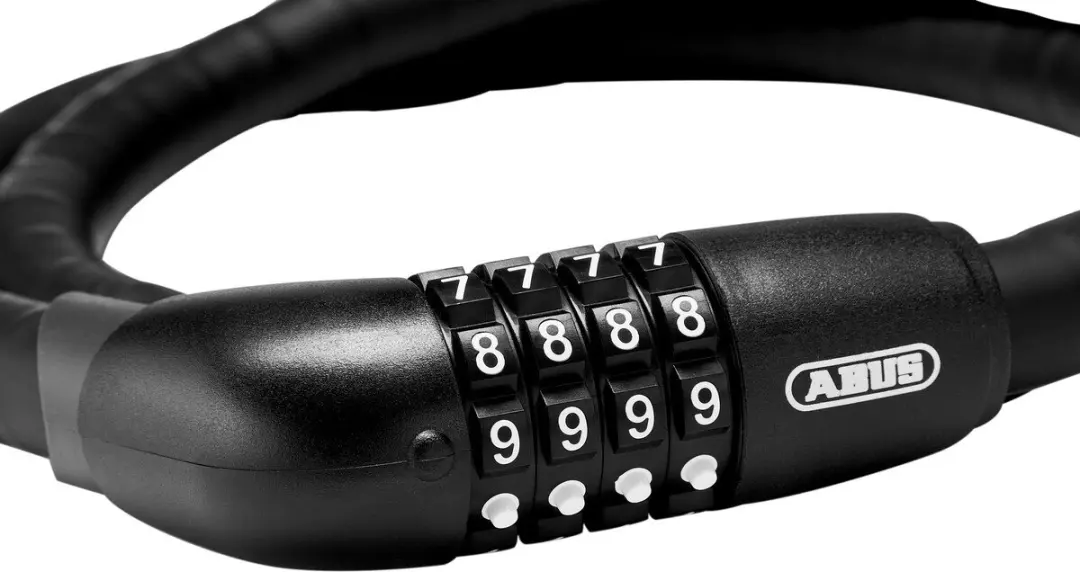 ABUS Steel-O-Flex Tresor 1360/110 Kabelslot 110cm - Zwart - afbeelding 4 van 6