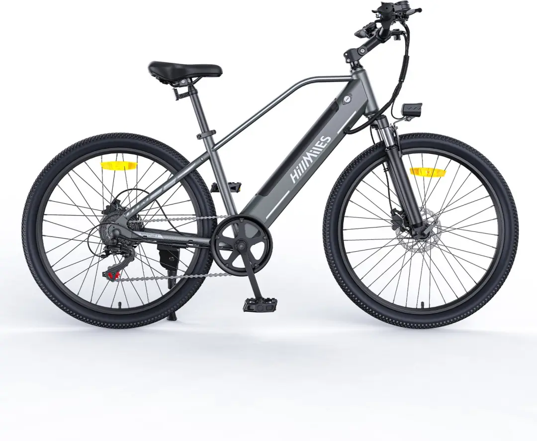 HillMiles MileTrail 1 Elektrische mountainbike 250W, 25 km/h, snelheidssensor, v