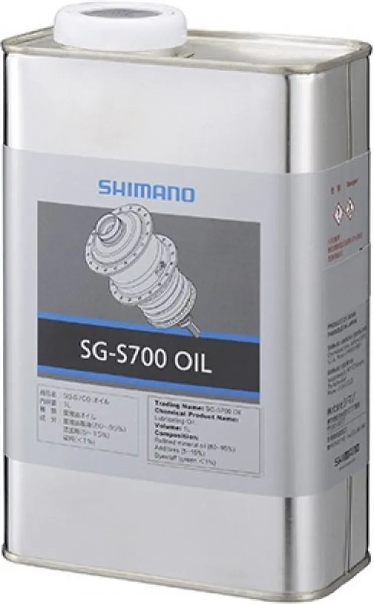 Shimano Alfine SG-S700 Naafolie 1L