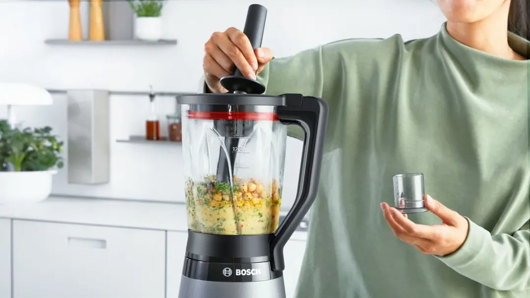 Bosch Serie 4 MMB4194S Blender 1200W - 1,5L - Zwart - afbeelding 4 van 5