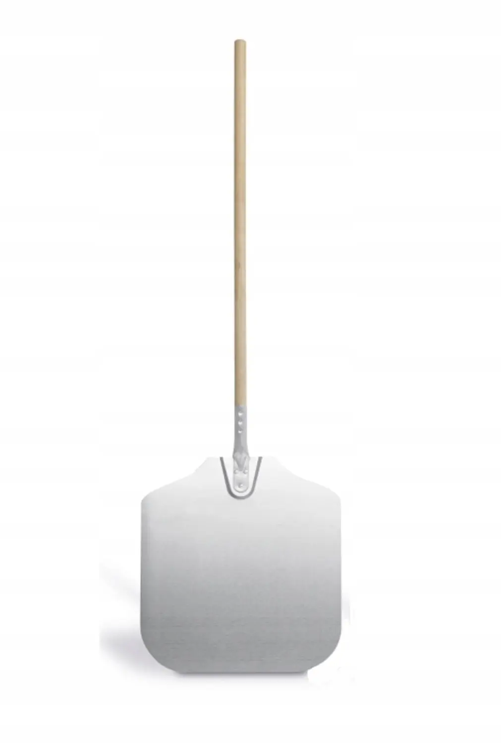 Hendi Pizzaschep Aluminium met Houten Handvat