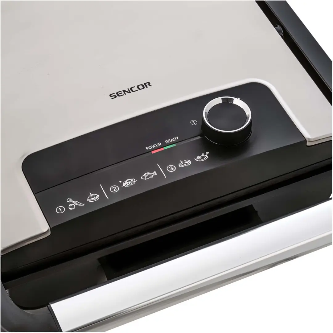 Sencor SBG 3710SS Contactgrill 2000W - 2 Platen - afbeelding 2 van 6