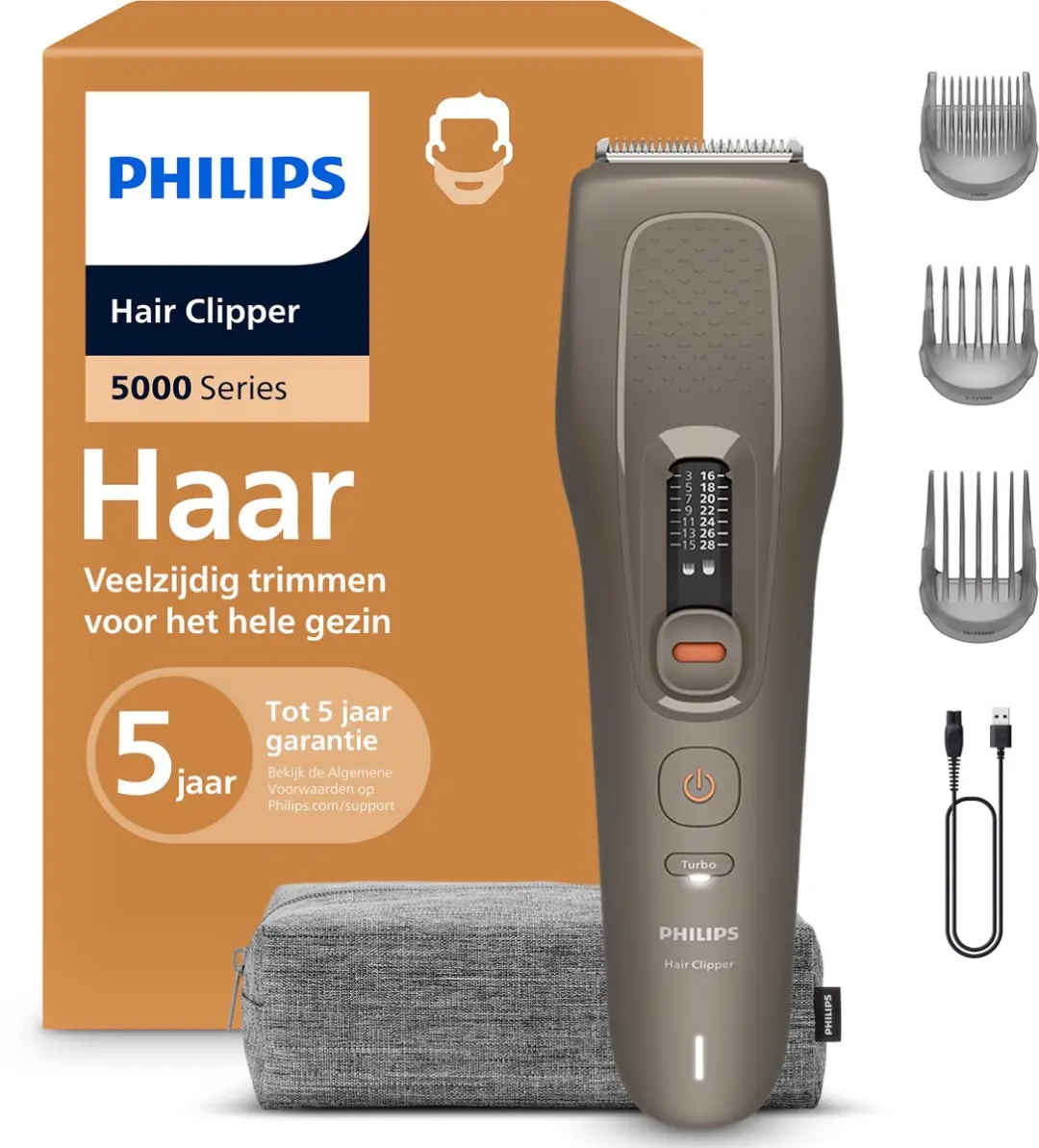 Philips Hair Clipper 5000 Series Tondeuse
