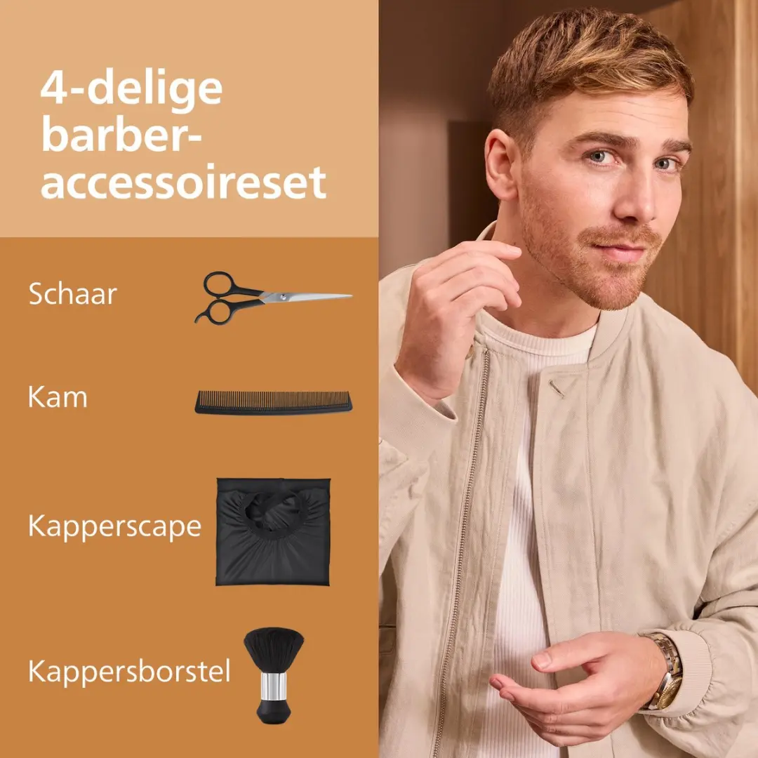Philips HC9722/15 Tondeuse 9000 Series - 28 Instellingen - Zwart