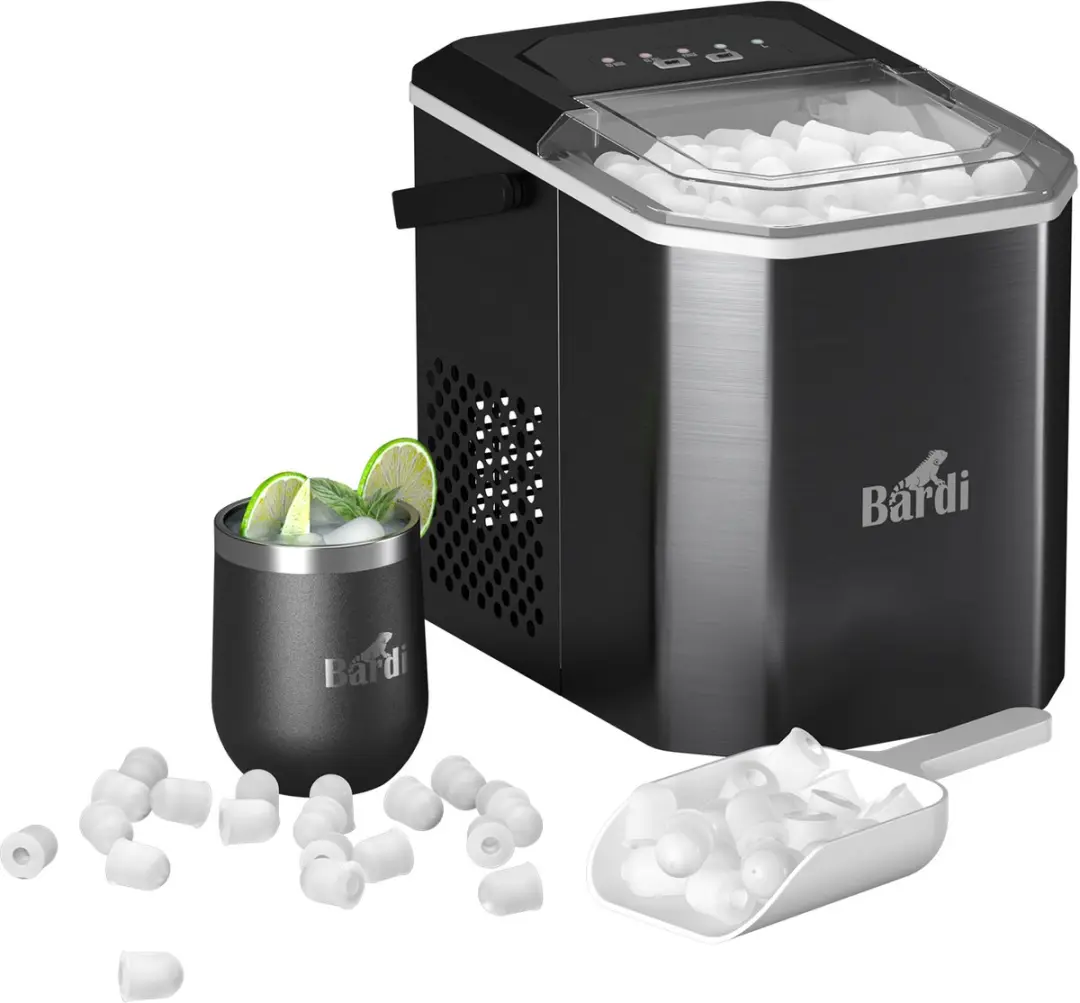 Bardi 1.3L Deluxe IJsblokjesmachine Square